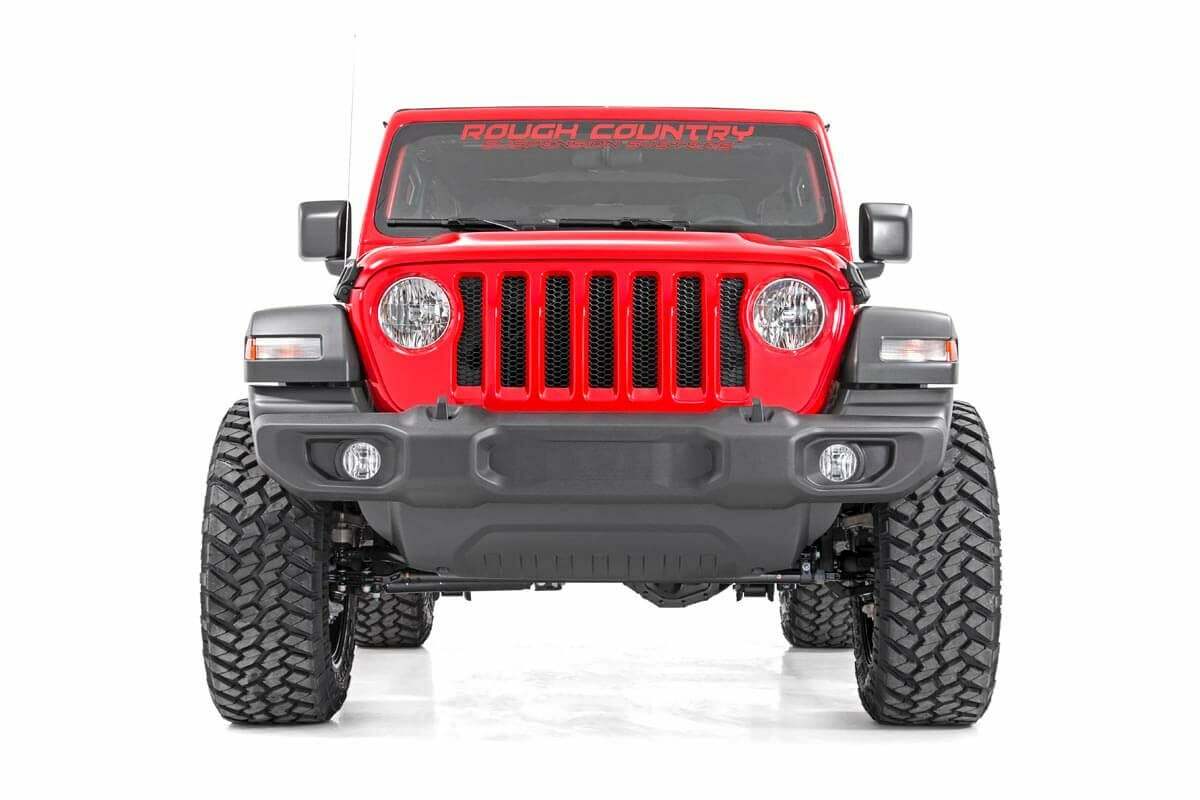 Fits Jeep Wrangler Unlimited 4WD (2018-2023) 2.5 Inch Lift Kit; Coils; M1; 66640