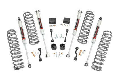 Fits Jeep Wrangler Unlimited 4WD (2018-2023) 2.5 Inch Lift Kit; Coils; M1; 66640