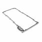 Mr. Gasket Oil Pan Gasket - Molded Rubber with aluminum Carrier - 6665G