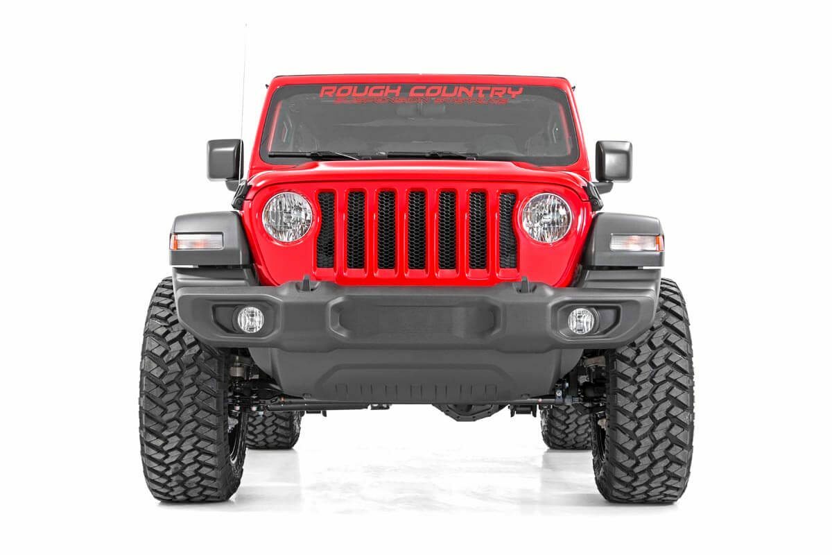 Fits Jeep Wrangler Unlimited Rubicon 4WD (18-23) 2.5" Lift Kit; Coils; V2; 66670