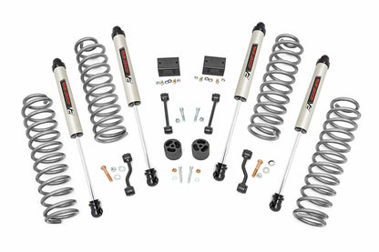 Fits Jeep Wrangler Unlimited Rubicon 4WD (18-23) 2.5" Lift Kit; Coils; V2; 66670