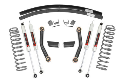 Fits Jeep Cherokee XJ 2WD/4WD (1984-2001) 3 Inch Lift Kit; SII; RR AAL; M1 67041