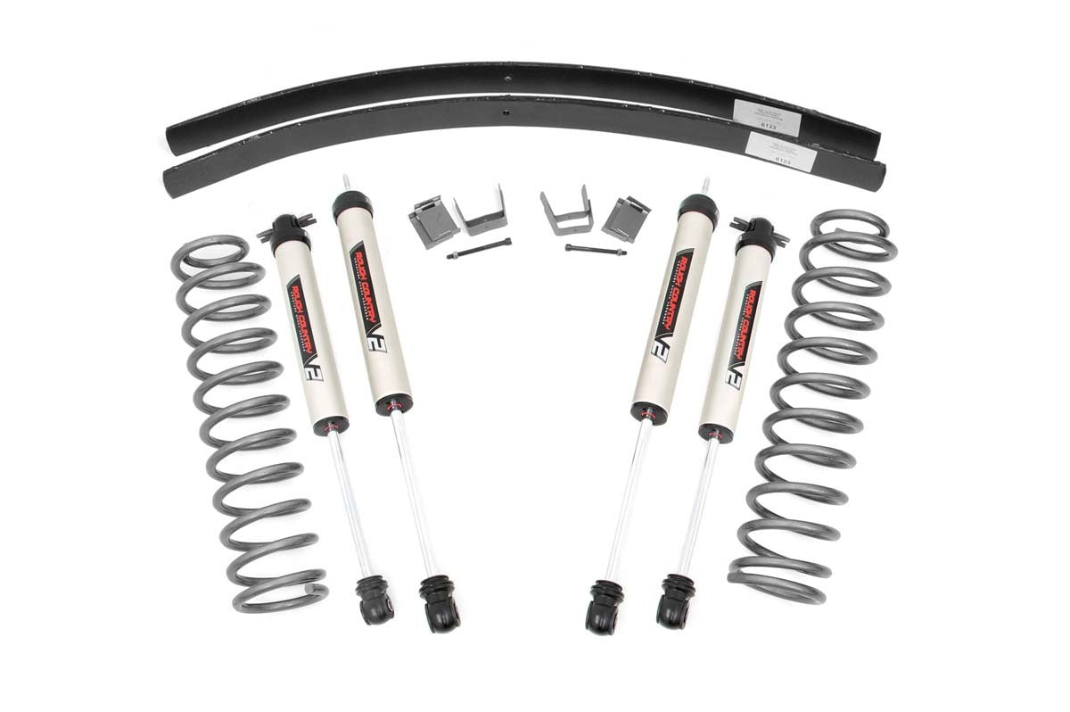 Fits Jeep Cherokee XJ 2WD/4WD (1984-2001) 3 Inch Lift Kit; Rear AAL; V2; 67070