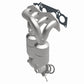 Catalytic Converter with Integrated Exhaust Manifold for HM Grade Federal / EPA Compliant Direct-Fit Manifold Catalytic