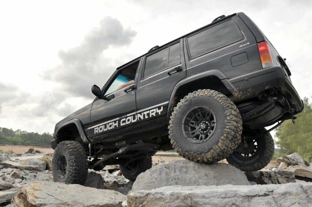 Fits Jeep Cherokee XJ 4WD (1984-2001) 6.5 Inch Lift Kit; Long Arm; NP231; 67222