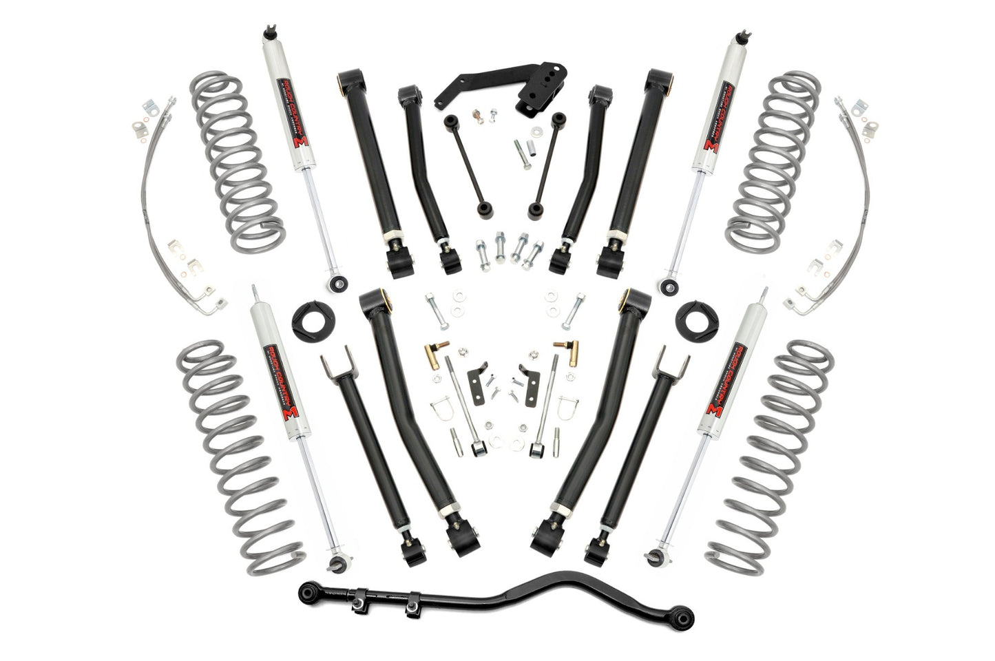 Fits Jeep Wrangler JK 4WD (2007-2018) 4 Inch Lift Kit; X-Series; M1; 67340