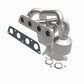 Catalytic Converter with Integrated Exhaust Manifold for HM Grade Federal / EPA Compliant Direct-Fit Manifold Catalytic