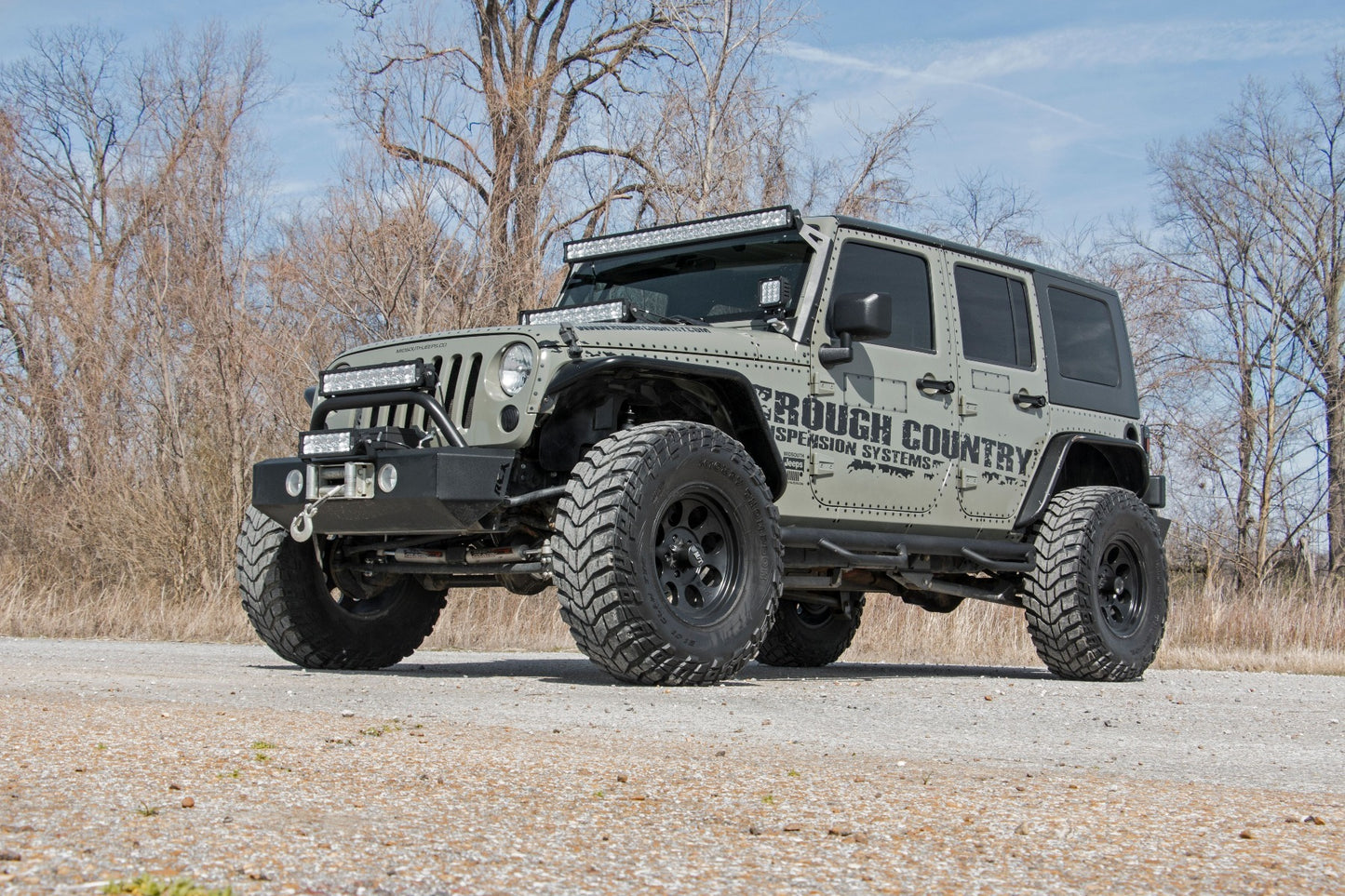 Fits Jeep Wrangler Unlimited 2WD/4WD (2007-2018) 4" Lift Kit; X-Series; 67430