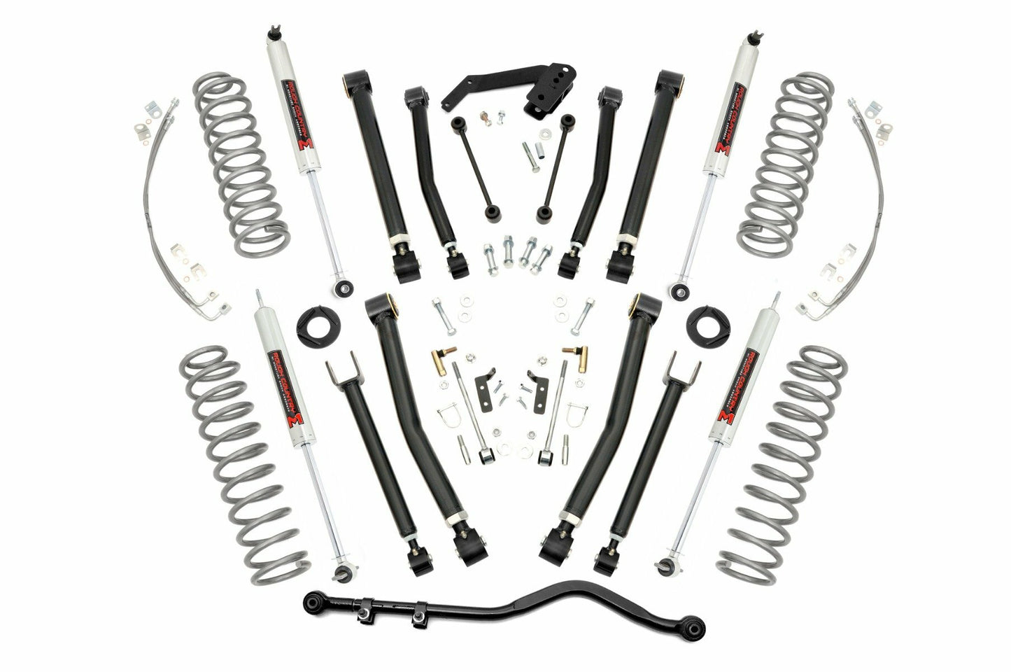 Fits Jeep Wrangler Unlimited 2&4WD (2007-2018) 4" Lift Kit; X-Series; M1; 67440