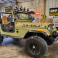 Fits Jeep CJ 5 4WD (1982-1983) 4 Inch Lift Kit; 67530