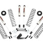 Fits Jeep Wrangler JK 4WD (2007-2018) 3.25 Inch Lift Kit; V2; 67670