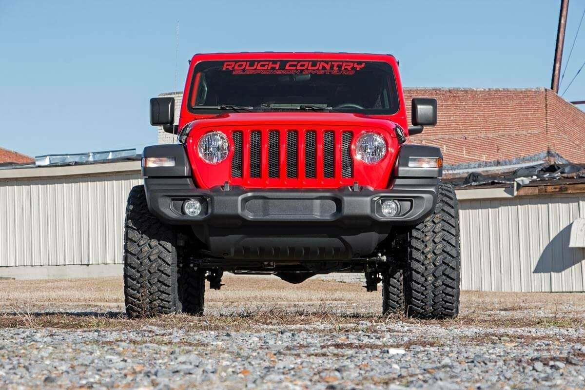 Fits Jeep Wrangler Unlimited 4WD (2018-2023) 2.5 Inch Lift Kit; Coils; M1; 67740