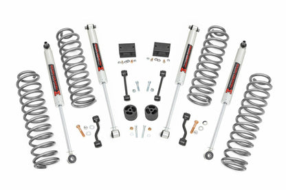 Fits Jeep Wrangler Unlimited 4WD (2018-2023) 2.5 Inch Lift Kit; Coils; M1; 67740