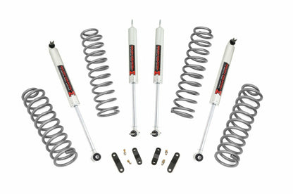 Fits Jeep Wrangler JK 4WD (2007-2018) 2.5 Inch Lift Kit; Coils; M1; 67840