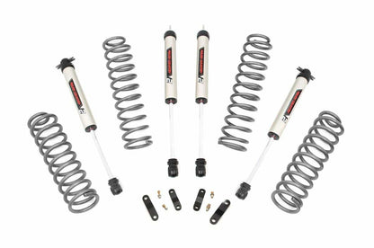 Fits Jeep Wrangler JK 4WD (2007-2018) 2.5 Inch Lift Kit; Coils; V2; 67870