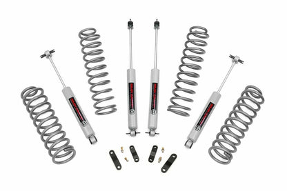 Rough Country 2.5" Lift Kit N3 Shock for 07-18 Jeep Wrangler JK Unlimited 4 Door