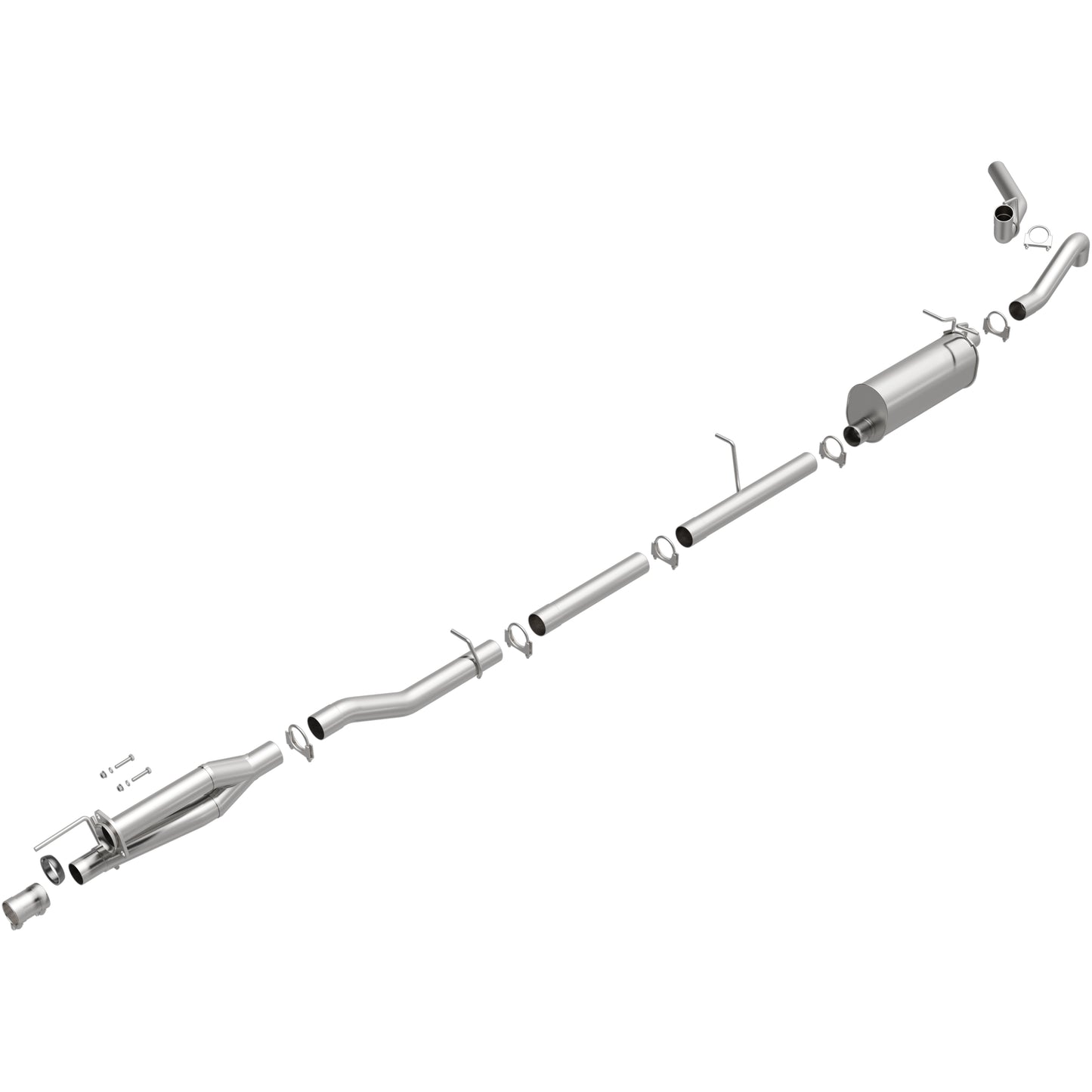 2011-2016 Ford F-250 Super Duty Direct-Fit Replacement Exhaust System 106-0522