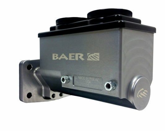 Master Cylinder 4 Bolt Mopar, Gray Finish, Right Port, 1.125" Bore 6801303RP