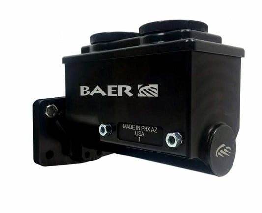 Master Cylinder 4 Bolt Mopar, Black Finish, Right Port, 1.125" Bore 6801304RP