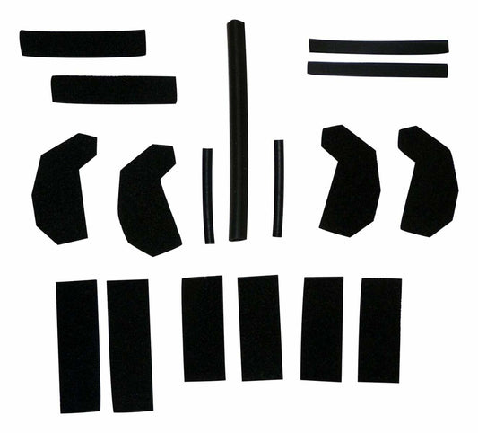 Crown Automotive 68026937AB -   Foam Black Hard Top Seal Kit - Jeep Wrangler 2007-2018