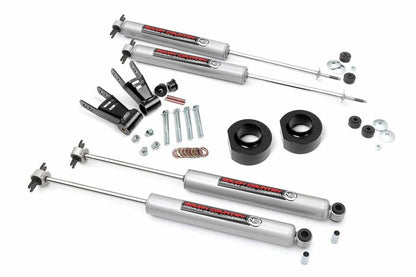 Fits Jeep Cherokee XJ 2WD/4WD (1984-2001) 1.5 Inch Lift Kit; 68030