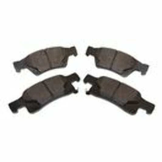 Crown Automotive - Semi-Metallic Gray Brake Pad Set - 68052386AA
