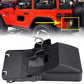 Crown Automotive 68064720AA - Plastic Black License Plate Bracket - Jeep Wrangler Rear 2007-2017