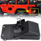 Crown Automotive 68064720AA - Plastic Black License Plate Bracket - Jeep Wrangler Rear 2007-2017