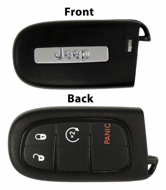 Crown Automotive - Plastic Black Key Fob - 68105078AF