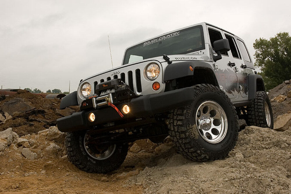 Fits Jeep Wrangler Unlimited 2WD/4WD (2007-2018) 4 Inch Lift Kit; 68130