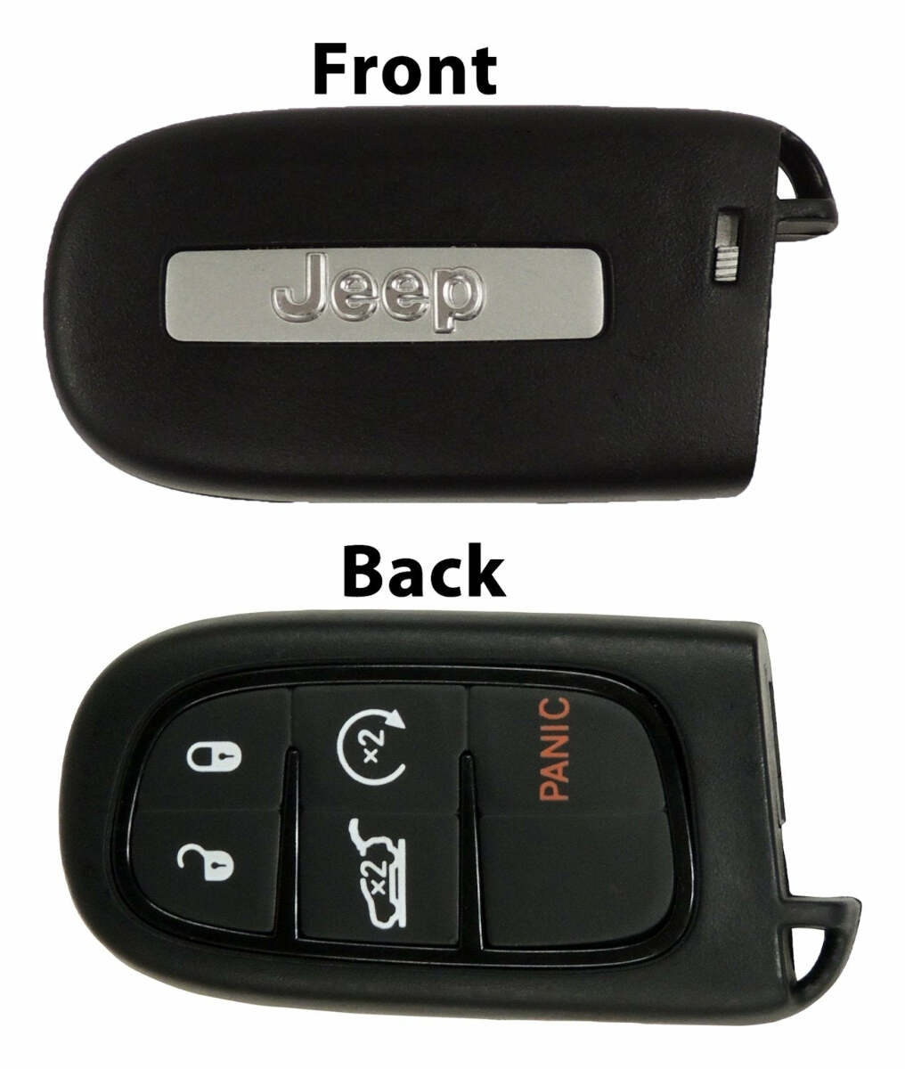 Crown Automotive - Plastic Black Key Fob - 68141580AF