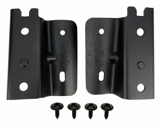 Fits 2013-2018 JK Wrangler; Soft Top Bow Bracket Set -68163704K-CRN