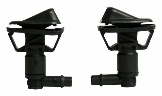 Crown Automotive - Plastic Black Windshield Washer Nozzle Set - 68164356K