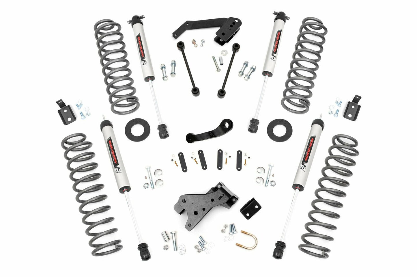 Fits Jeep Wrangler Unlimited 2WD/4WD (2007-2018) 4 Inch Lift Kit; V2; 68170