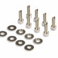Mr. Gasket Fabricated Aluminum Valve Covers - Silver Finish - 6817G