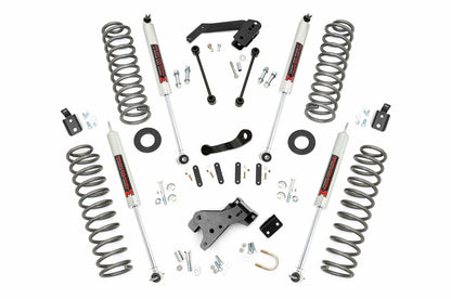 Fits Jeep Wrangler JK 4WD (2007-2018) 4 Inch Lift Kit; M1; 68240