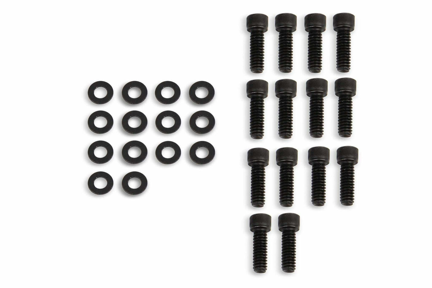Mr. Gasket Fabricated Aluminum Valve Covers - Black Finish - 6832BG