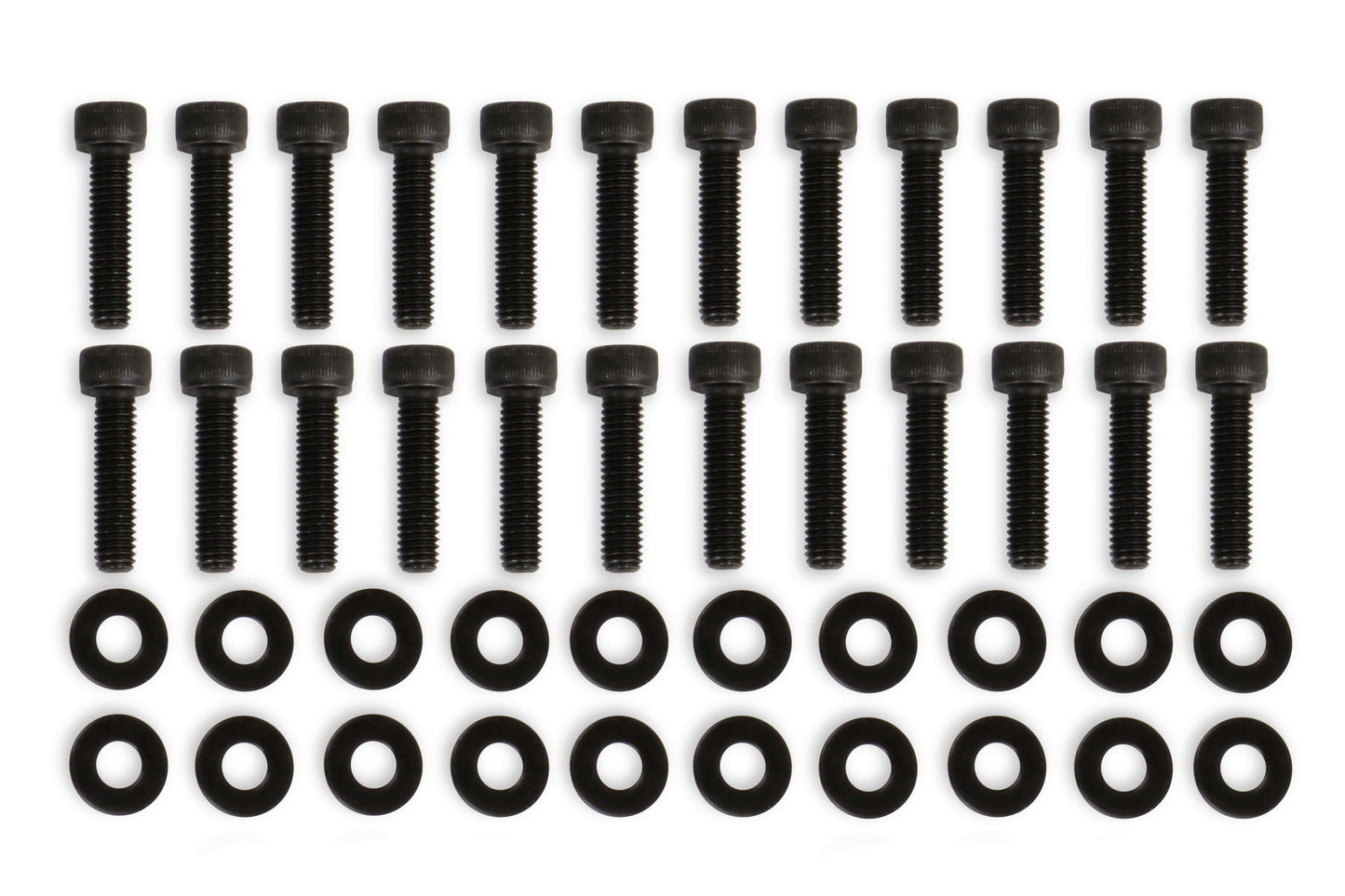 Mr. Gasket Fabricated Valve Cover Hardware - Black - 68502BG