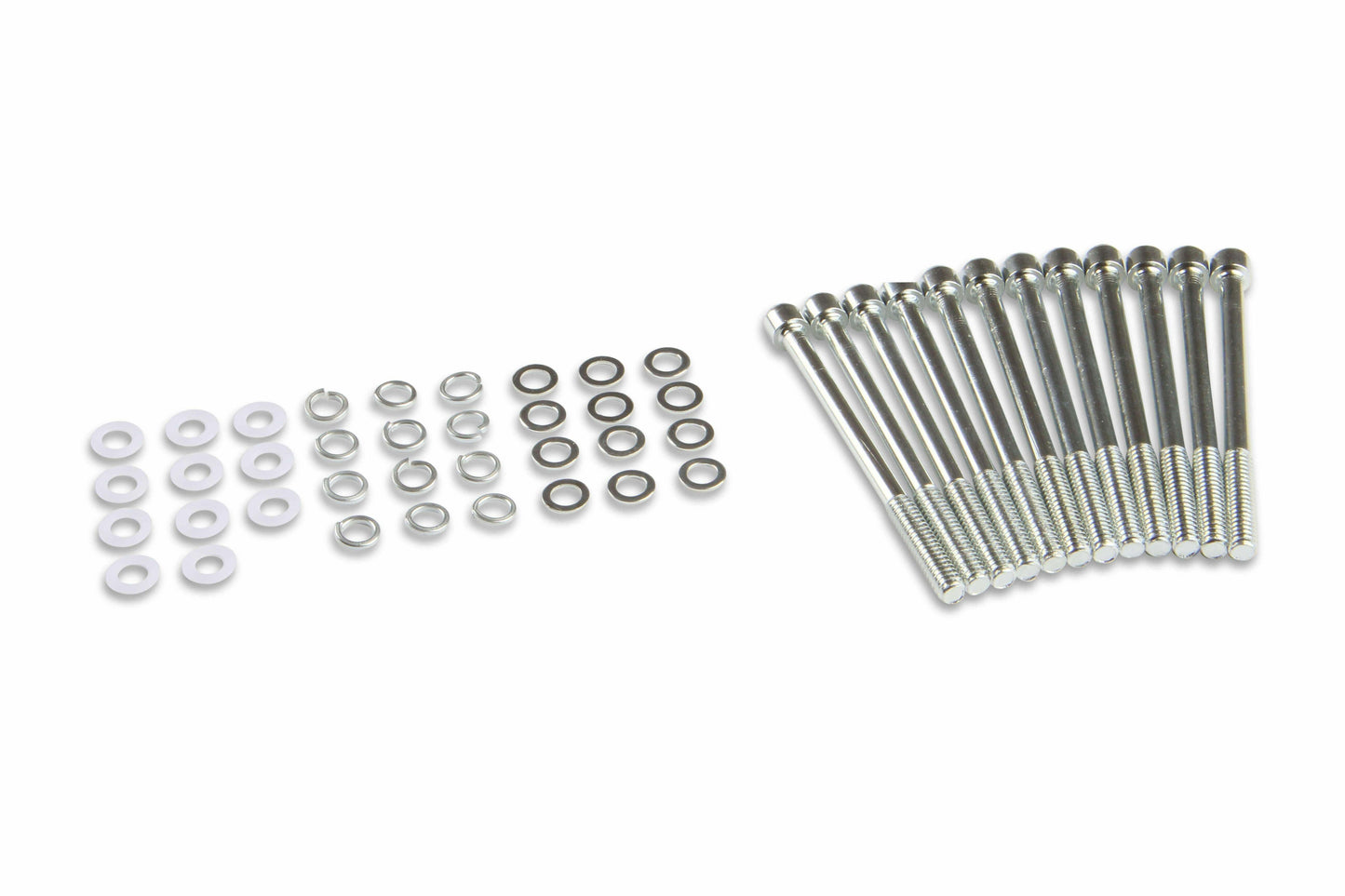 Mr. Gasket Fabricated Aluminum Valve Covers - Silver Finish - 6860G