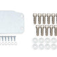Mr. Gasket Cast Aluminum Valve Covers Pair - Polished - 6861G