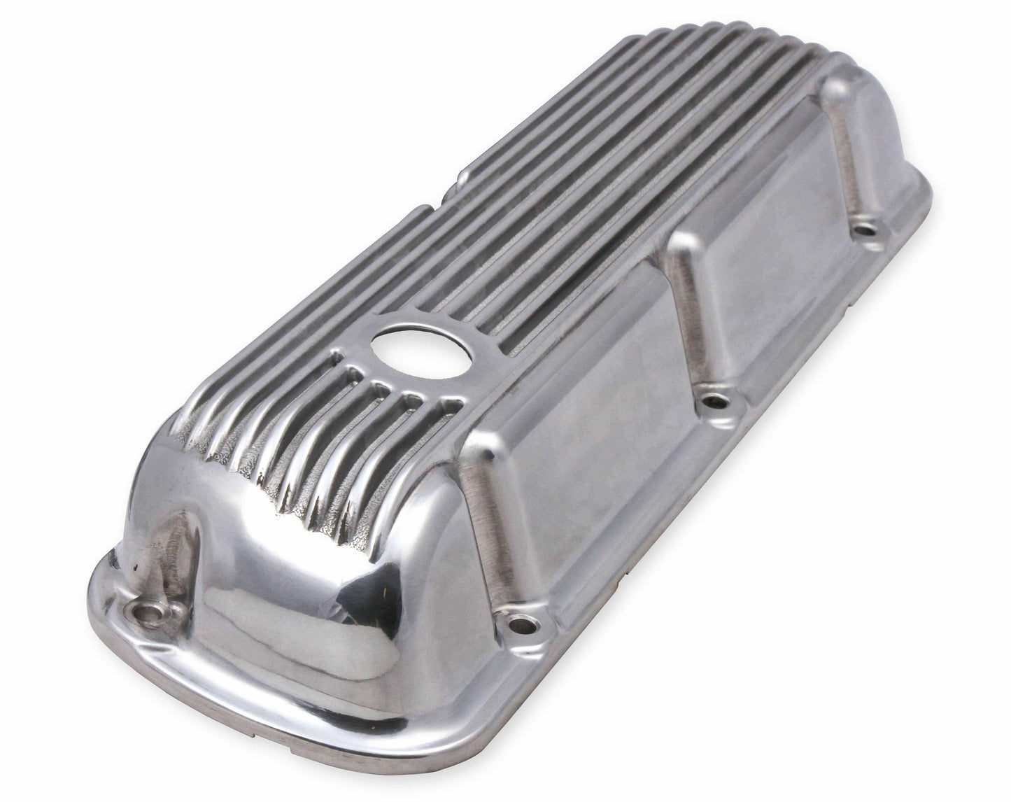 Mr. Gasket Cast Aluminum Valve Covers Pair - Polished - 6861G