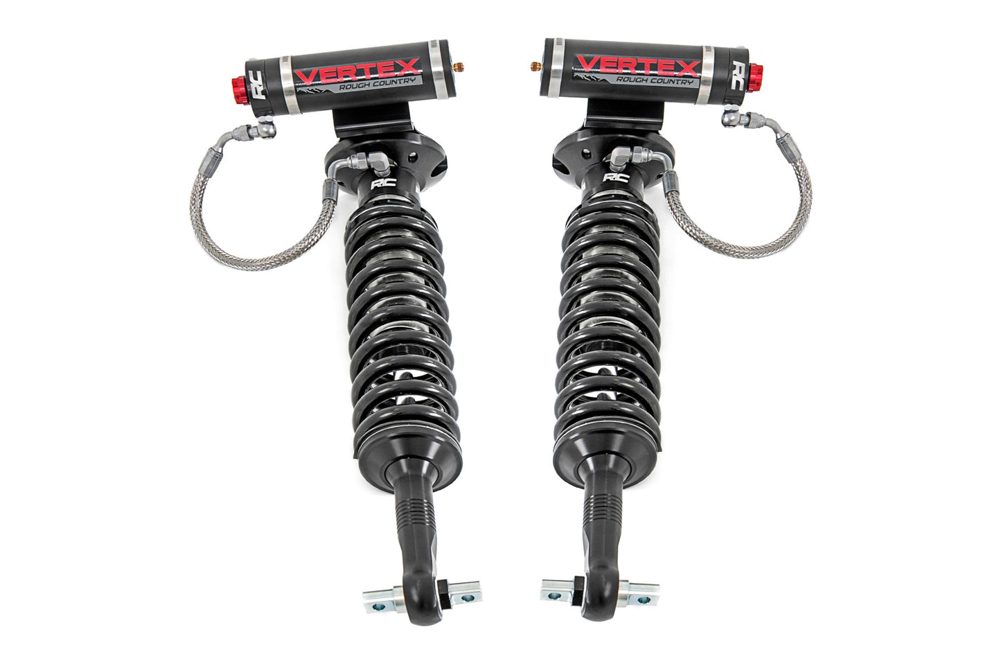 Fits Ford F-150 4WD (2014-24) Vertex 2.5 Adjustable Coilovers; Front; 3"; 689033