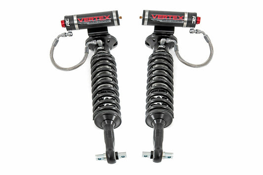 Fits Ford F-150 4WD (2014-24) Vertex 2.5 Adjustable Coilovers; Front; 3"; 689033