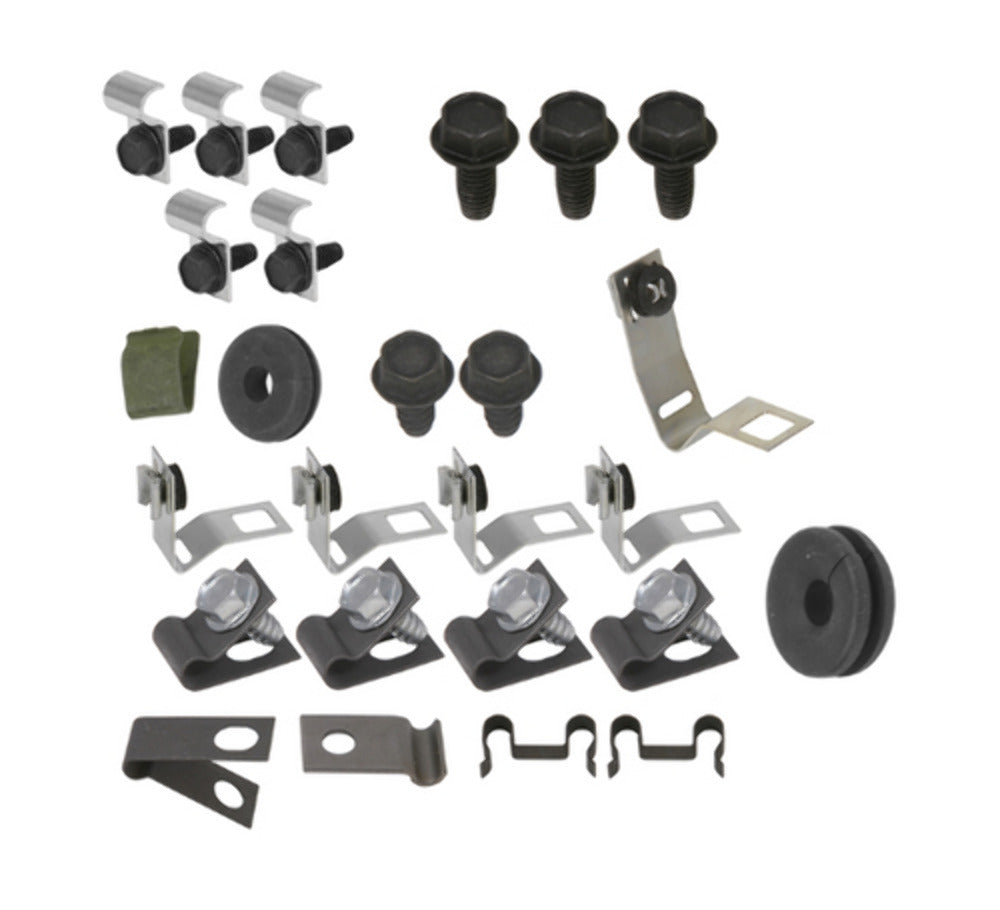 Fits 68 Mustang; 8 cylinder, Hardtop; Clip Kit-68Z-BF8H