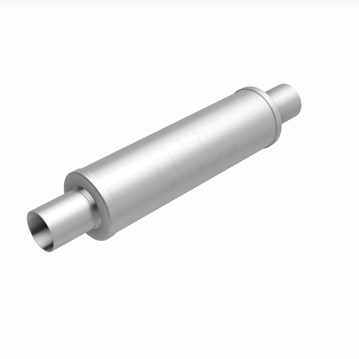 Exhaust Muffler for 4in. Round Straight-Through Performance Exhaust Muffler MagnaFlow 10445