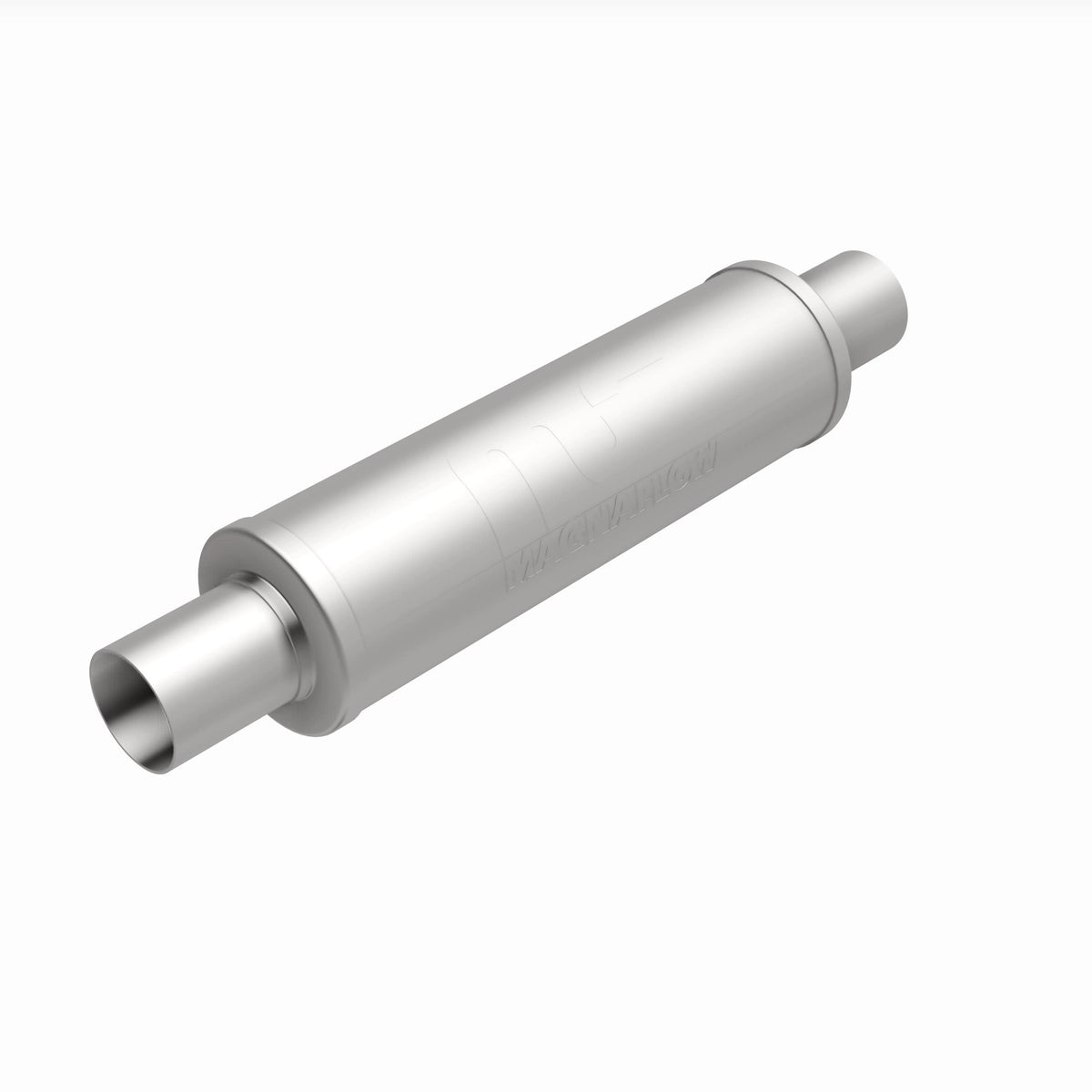 Exhaust Muffler for 4in. Round Straight-Through Performance Exhaust Muffler MagnaFlow 10445