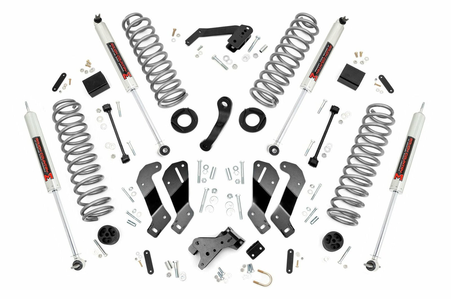 Fits Jeep Wrangler JK 4WD (2007-2018) 3.5 Inch Lift Kit; M1; 69340