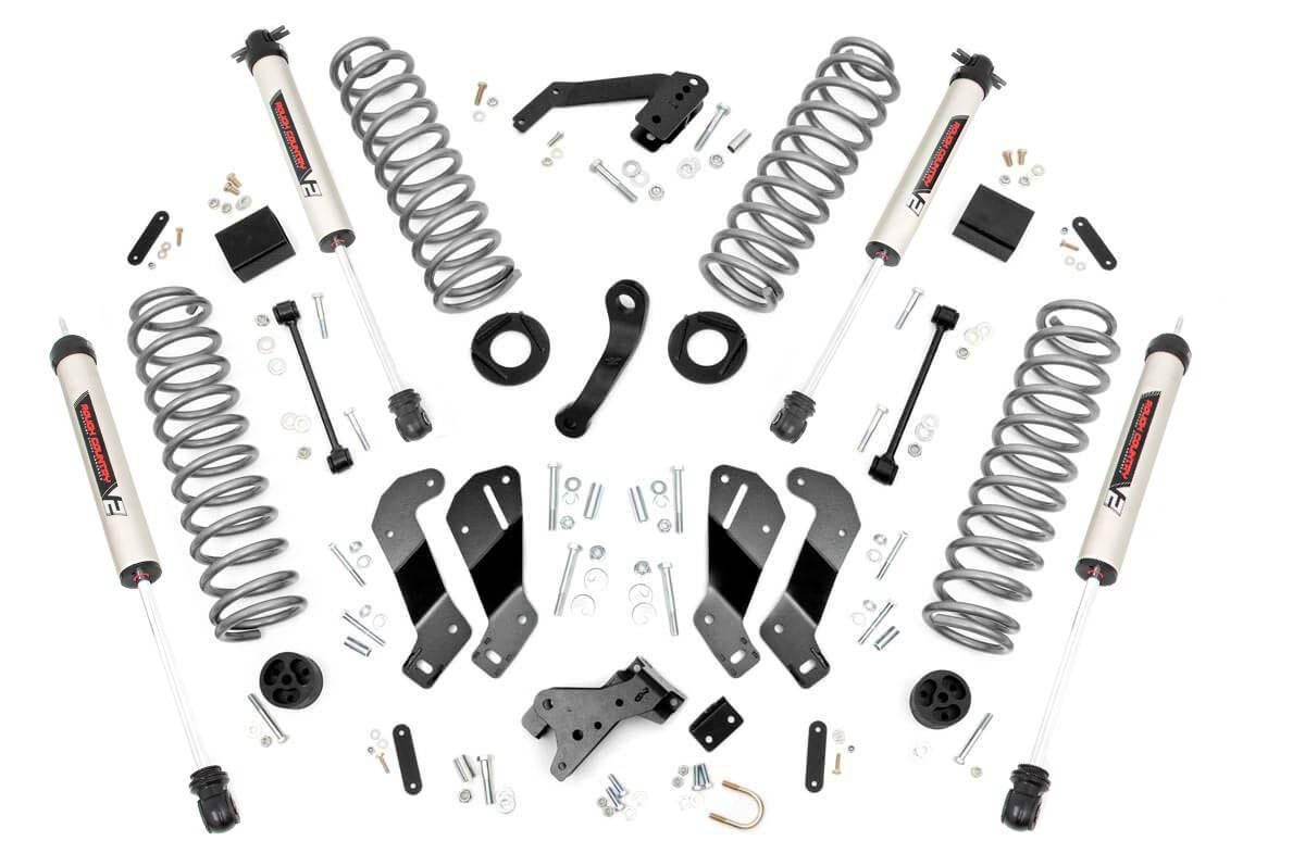 Fits Jeep Wrangler JK 4WD (2007-2018) 3.5 Inch Lift Kit; V2; 69370
