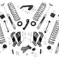 Fits Jeep Wrangler Unlimited 2WD/4WD (2007-2018) 3.5 Inch Lift Kit; 69430