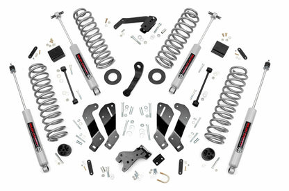 Fits Jeep Wrangler Unlimited 2WD/4WD (2007-2018) 3.5 Inch Lift Kit; 69430